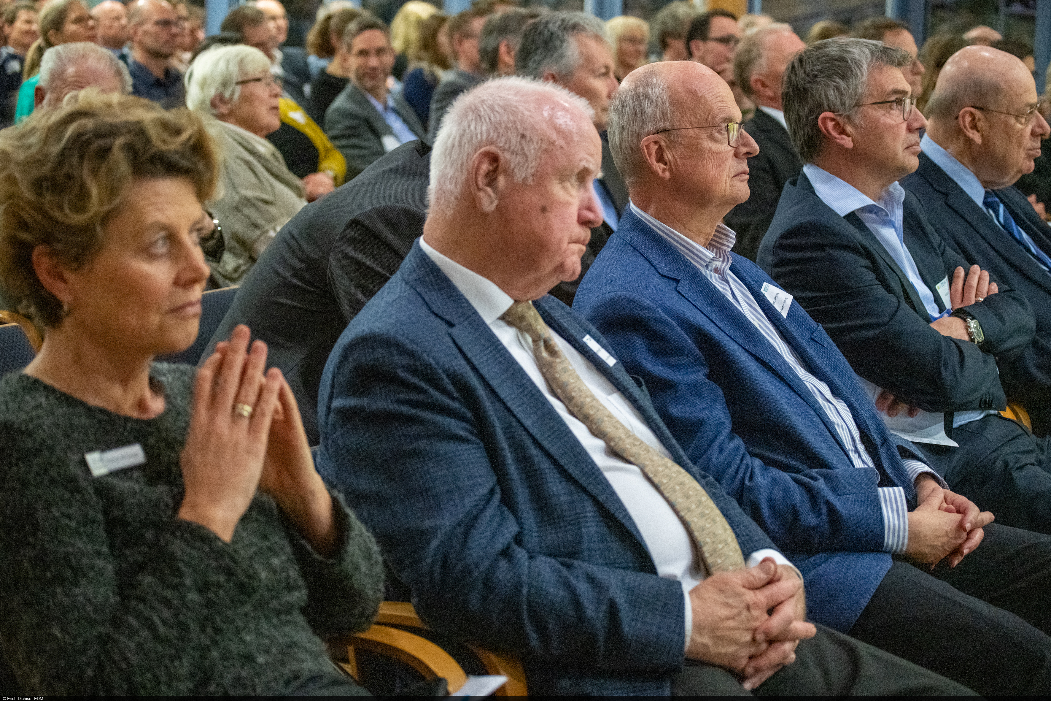 Zahlreiche Mitgleider des ZEW-Förderkreises nahmen am Vortrag Klimapolitik und Energiewende teil.