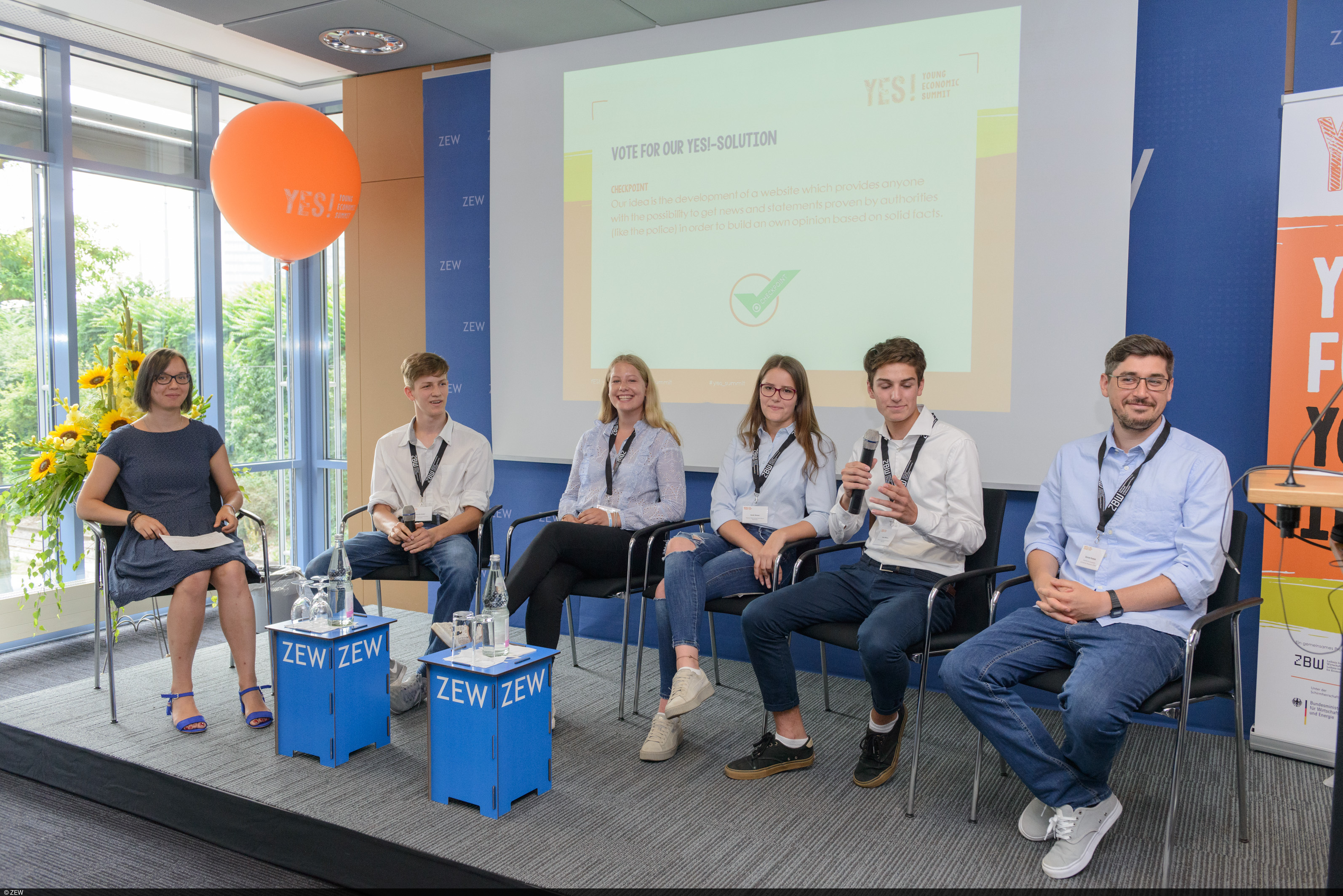 Regionaler Vorentscheid beim Schülerwettbewerb YES! am ZEW