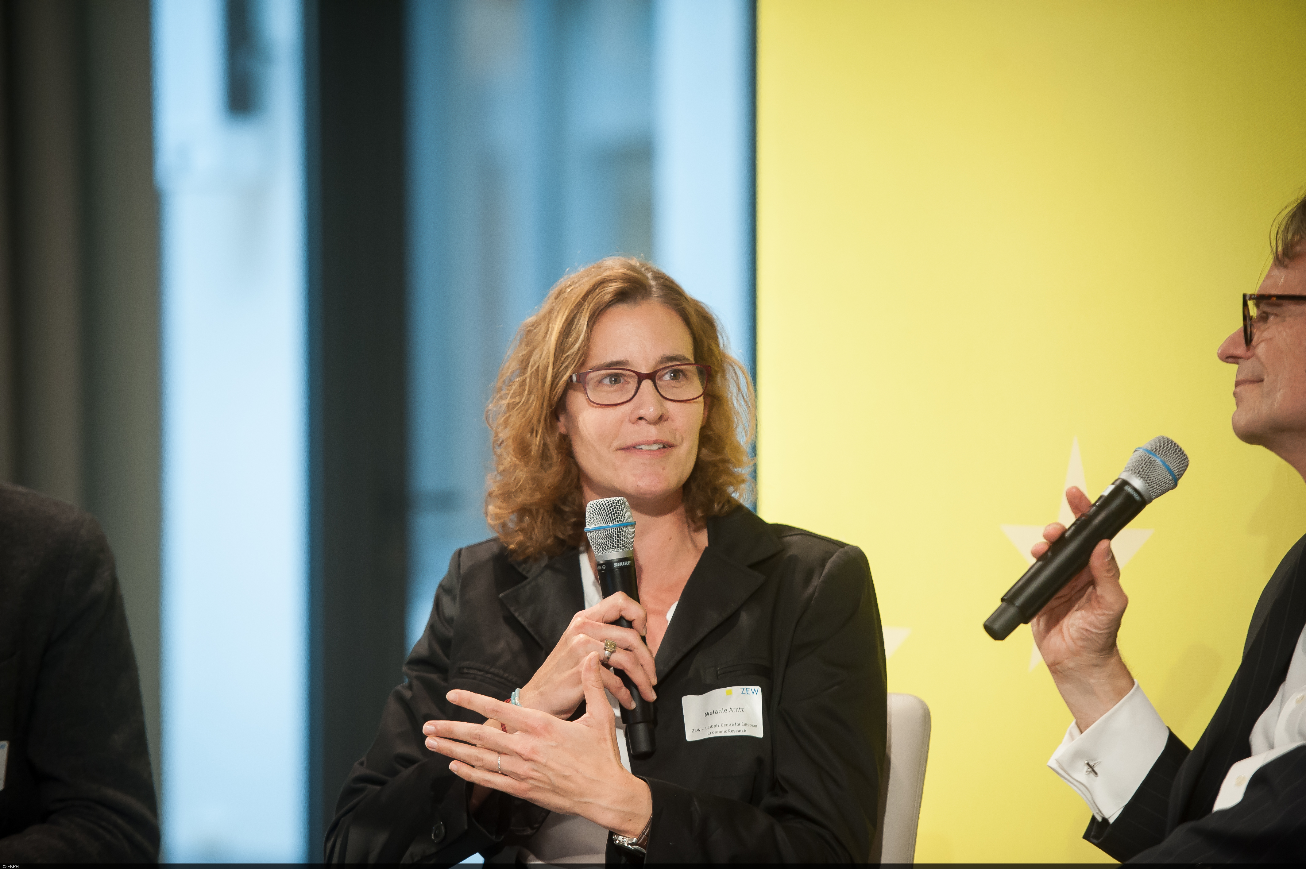 Melanie Arntz diskutierte bei der ZEW Lunch Debate über Digitalisierung am Arbeitsplatz