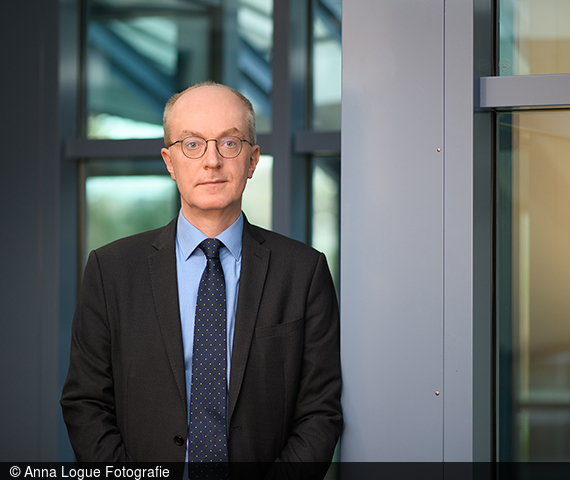 Portraitfoto des ZEW-Ökonomen Friedrich Heinemann